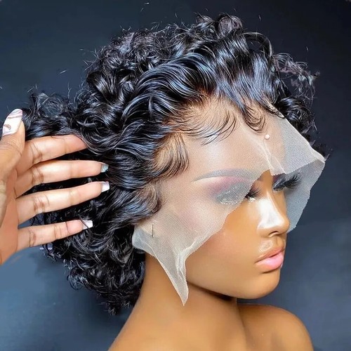 Parrucche capelli umani corti - umani,