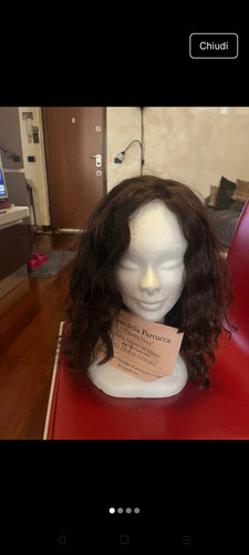 Parrucca donna capelli veri - capelli,