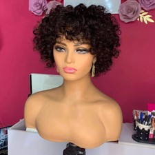 Human Hair Wigs Short Pixie