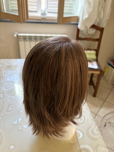 Parrucca donna capelli veri - parrucca,